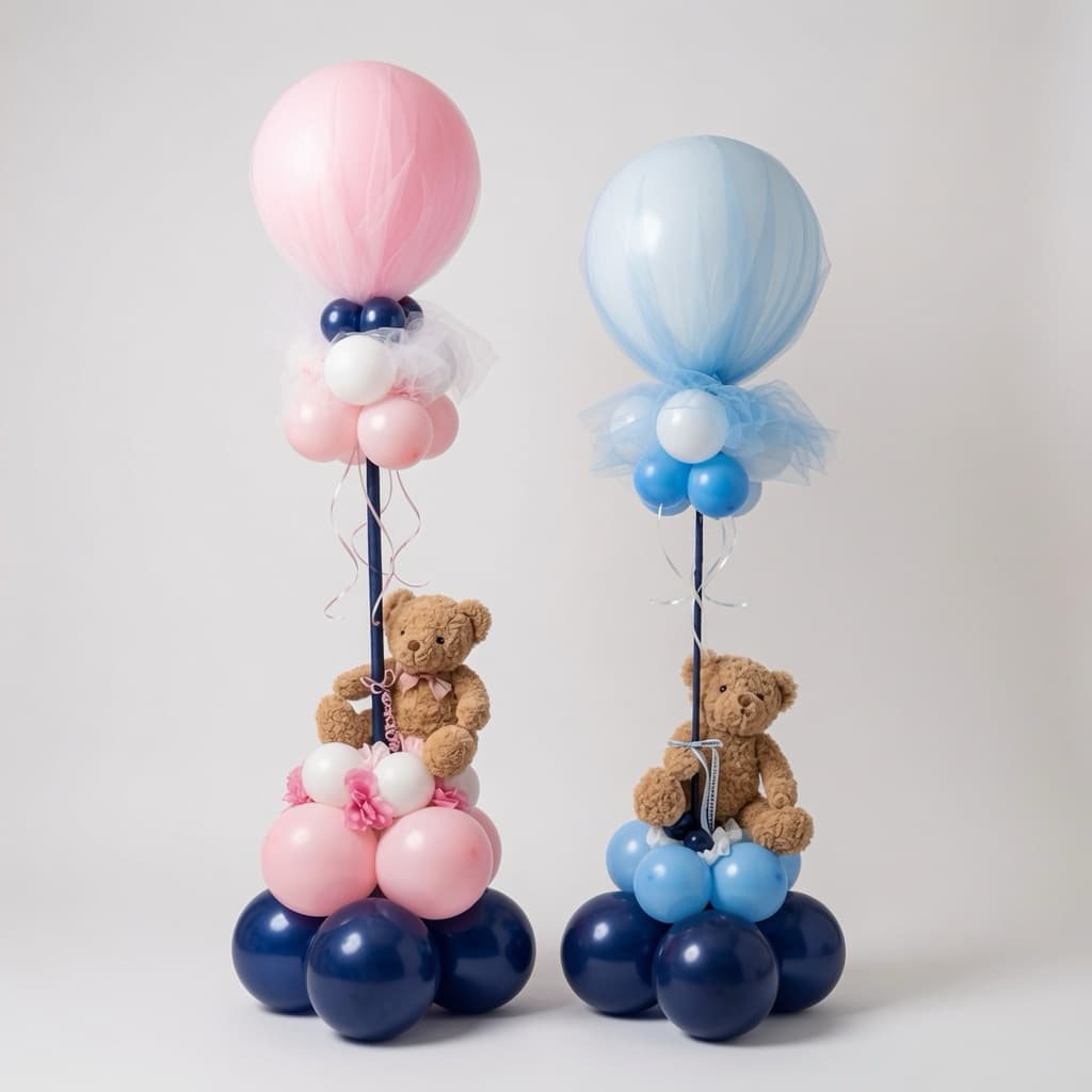 Bouquet balloon creation by Sarah Langley