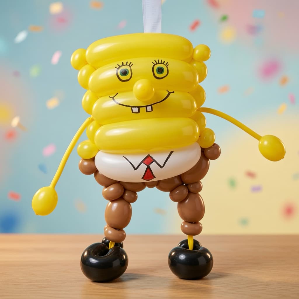 Sculpture balloon creation by Sarah Langley