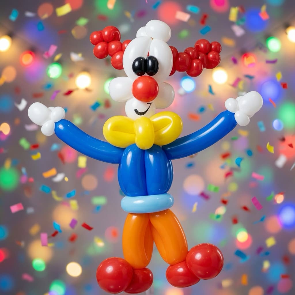 Sculpture balloon creation by Sarah Langley